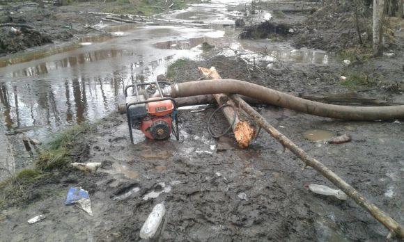 Незаконному видобутку бурштину на Олевщині завадила поліція, фото №3 на сайті 20minut.ua
