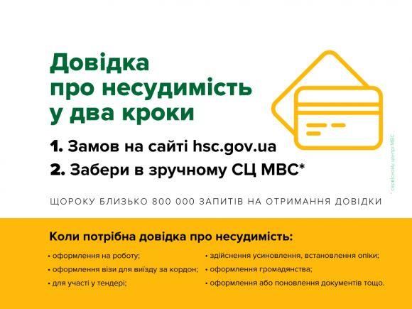 Чотири причини замовити довідку про несудимість у сервісному центрі МВС, фото №2 на сайті 20minut.ua