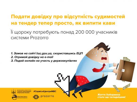 Чотири причини замовити довідку про несудимість у сервісному центрі МВС, фото №1 на сайті 20minut.ua
