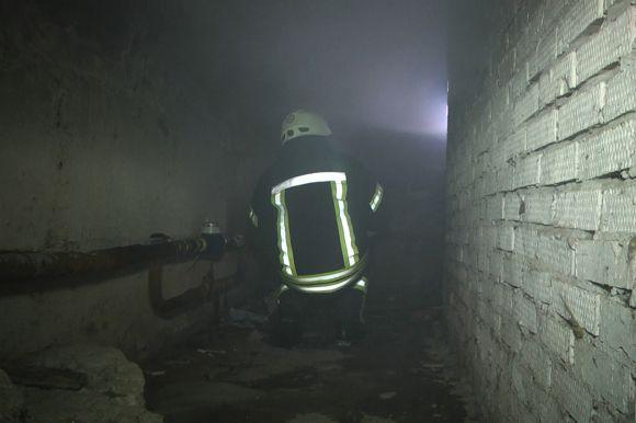 Дві бригади рятівників гасили пожежу в багатоповерхівці на Гречанах, фото №1 на сайті vsim.ua