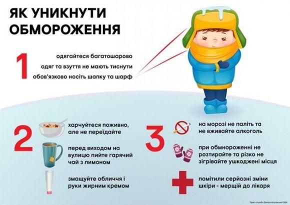 Новини Вінниці - фото з В Україну прийшло сильне похолодання. Як уникнути обмороження? В Україну прийшло сильне похолодання. Як уникнути обмороження?, фото №1 на сайті 20minut.ua