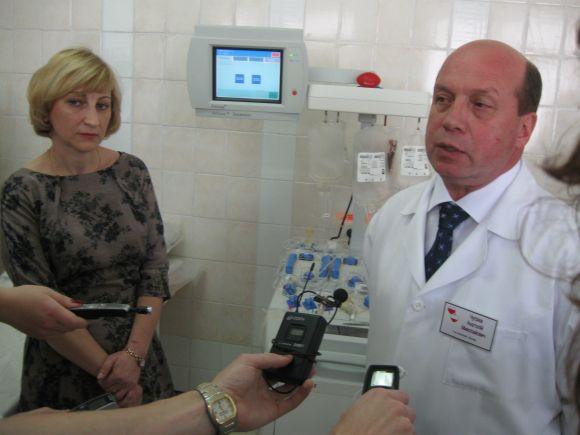 Головний лікар Житомирського обласного центру крові Анатолій Чугрієв