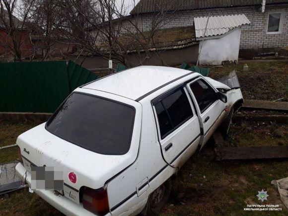 Новини Хмельницького - фото з На Ярмолинеччині п'яний водій влетів у стовп та протаранив паркан На Ярмолинеччині п'яний водій влетів у стовп та протаранив паркан, фото №1 на сайті vsim.ua