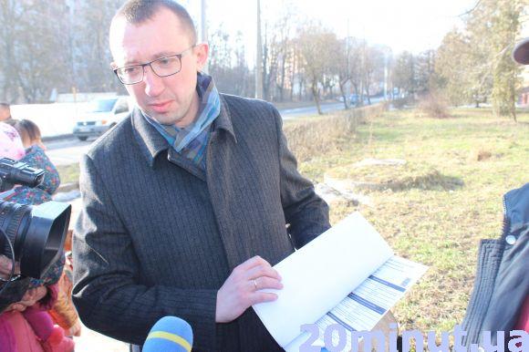 Новини Тернополя - фото з "Це буде Чорнобиль під вікнами". Мешканці Довженка пікетують проти будівництва автомийок "Це буде Чорнобиль під вікнами". Мешканці Довженка пікетують проти будівництва автомийок, фото №1 на сайті 20minut.ua