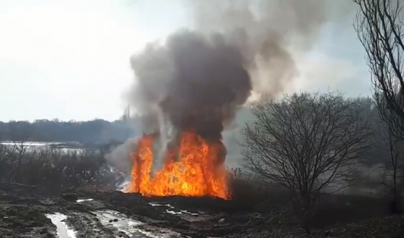 Новини Вінниці - фото з Хто святкує Великдень, а хто палить. Як горів сухостiй нa схилaх Пiвденного Бугу Хто святкує Великдень, а хто палить. Як горів сухостiй нa схилaх Пiвденного Бугу, фото №1 на сайті 20minut.ua