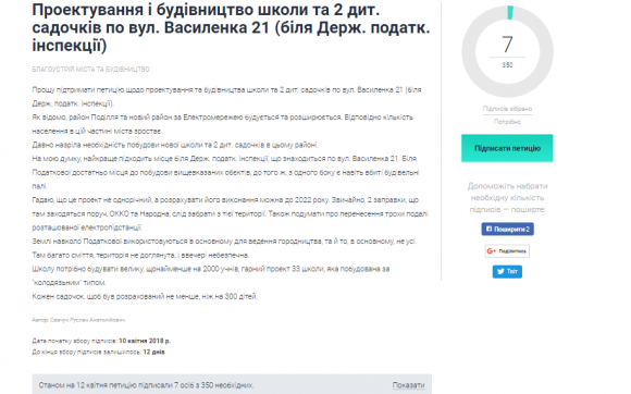 Закрити дві АЗС та перенести електростанцію. На Василенка пропонують побудувати школу та два дитсадка, фото №1 на сайті 20minut.ua