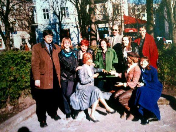 Новини Тернополя - фото з Як колись виглядала скульптура "Випадкова зустріч" у Тернополі Як колись виглядала скульптура "Випадкова зустріч" у Тернополі, фото №2 на сайті 20minut.ua