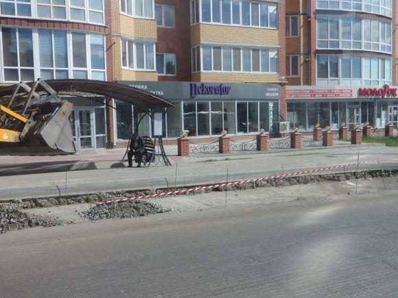 На Панаса Мирного роблять транспортну кишеню за 500 тисяч гривень, фото №1 на сайті vsim.ua