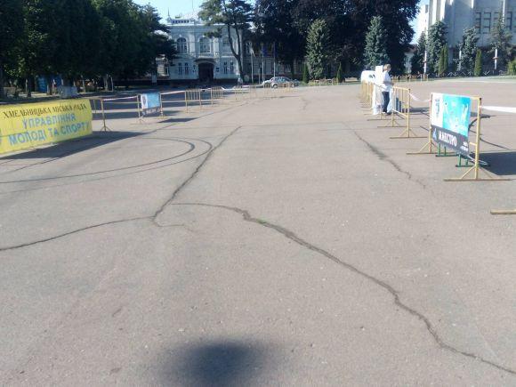 Новини Хмельницького - фото з На майдані готуються до першого міського забігу. Відкрита реєстрація