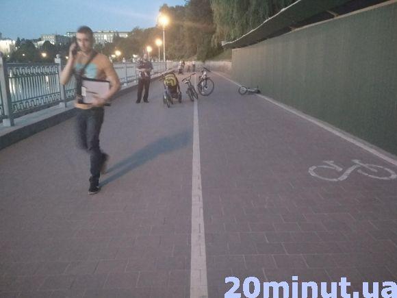 На набережній Ставу велосипедист збив дитину, фото №2 на сайті 20minut.ua