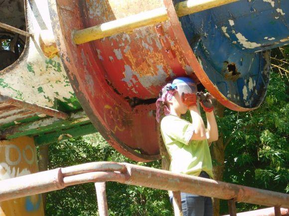 Новини Хмельницького - фото з «Космос» підлатають за 100 тисяч гривень: як проходить ремонт скульптури Мазура «Космос» підлатають за 100 тисяч гривень: як проходить ремонт скульптури Мазура, фото №3 на сайті vsim.ua