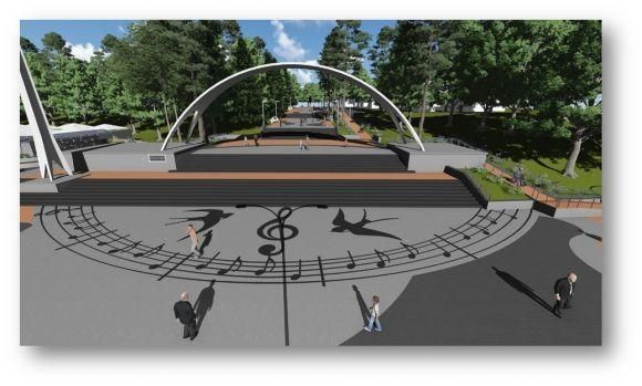 Новини Вінниці - фото з Арку Центрального парку перекривають «вагончиками». Що це таке? Арку Центрального парку перекривають «вагончиками». Що це таке?, фото №3 на сайті 20minut.ua