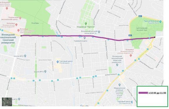 Новини Вінниці - фото з Завтра на годину перекриють рух по Хмельницькому шосе Завтра на годину перекриють рух по Хмельницькому шосе, фото №1 на сайті 20minut.ua