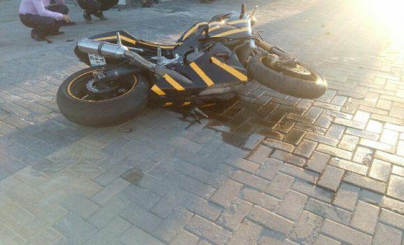 Смертельна ДТП на Пілотській: мотоцикліст зіткнувся з маршруткою (ВІДЕО), фото №2 на сайті vsim.ua