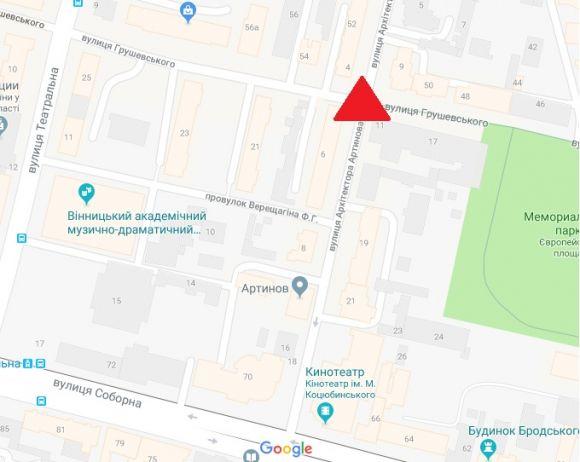 На одну ніч перекриють перехрестя в центрі Вінниці, фото №1 на сайті 20minut.ua