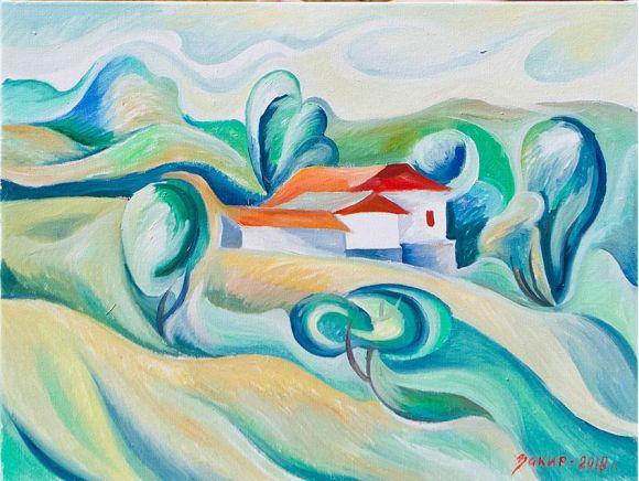 Новини Вінниці - фото з У Вінниці обрали кращого художника. Як це було? Картина Закіра Сабірова