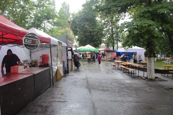Міський пікнік біля «Локомотиву»: багато м’яса, мало відвідувачів, фото №1 на сайті 20minut.ua