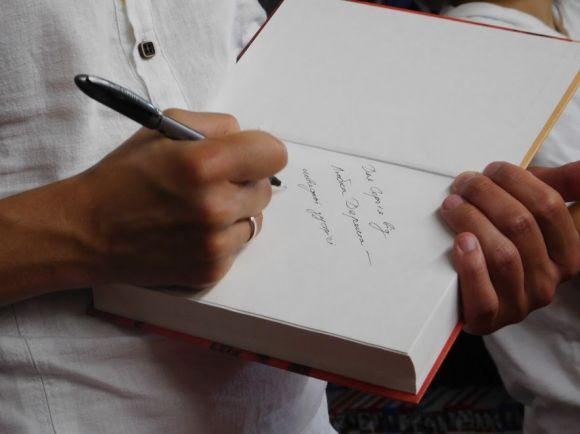 "Книга – це прообраз маленької смерті": про що говорив Любко Дереш у Хмельницькому, фото №2 на сайті vsim.ua