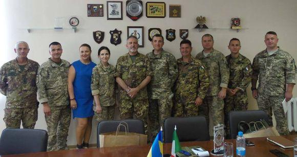 Центр розмінування у Кам’янці відвідала військова делегація з Італії (ФОТО), фото №1 на сайті 20minut.ua