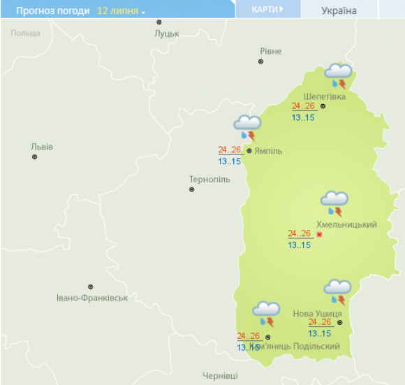 Лякають спекою та грозами: який тиждень прогнозують синоптики хмельничанам, фото №3 на сайті vsim.ua