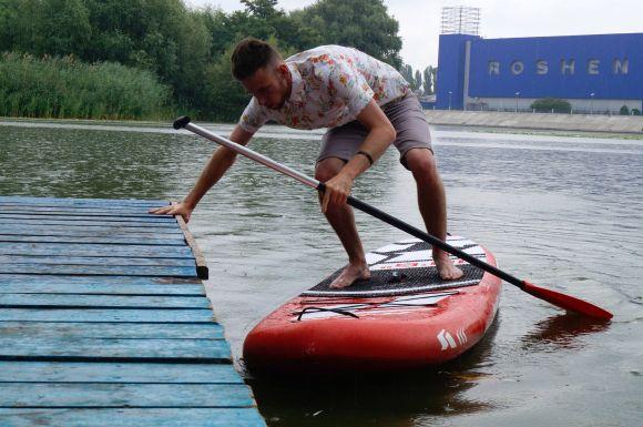 Новини Вінниці - фото з #Нові_Враження: як ми вперше каталися на SUP-серфі #Нові_Враження: як ми вперше каталися на SUP-серфі, фото №3 на сайті 20minut.ua