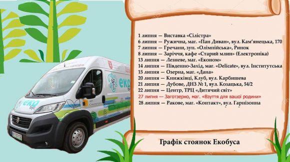 Новини Хмельницького - фото з Зупинок екобуса у Хмельницькому побільшало. Де і коли можна здати небезпечне сміття? Зупинок екобуса у Хмельницькому побільшало. Де і коли можна здати небезпечне сміття?, фото №1 на сайті vsim.ua