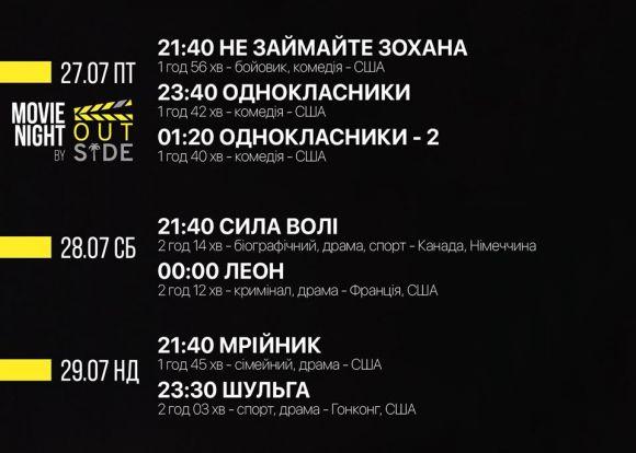 Новини Тернополя - фото з Фото дня: кіно просто неба на Набережній збирає десятки глядачів Фото дня: кіно просто неба на Набережній збирає десятки глядачів, фото №3 на сайті 20minut.ua