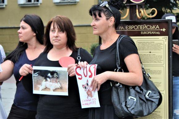 Новини Вінниці - фото з Акція захисту: «Вбиваючи тварину — вбиваєте в собі людину» Акція захисту: «Вбиваючи тварину — вбиваєте в собі людину», фото №2 на сайті 20minut.ua