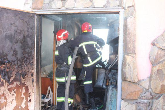 В Ярмолинецькому районі горіло придорожнє кафе (ВІДЕО), фото №1 на сайті vsim.ua