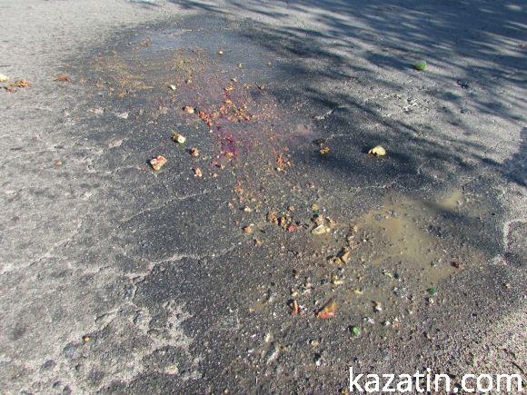 Козятинський сміттєвоз залишає після себе брудну дорогу, фото №1 на сайті 20minut.ua