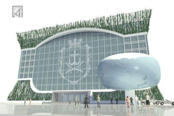 Вінничанин пропонує оновити фасад мерії. У мережі вже є варіанти, фото №2 на сайті 20minut.ua