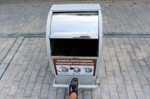 У Вінниці встановили перші підземні сміттєві контейнери. Як це працює?, фото №3 на сайті 20minut.ua