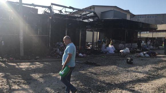 На Толкучці горіли кіоски: рятувальники розповіли деталі пожежі, фото №5 на сайті vsim.ua