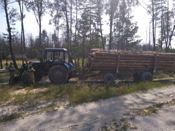 Новини Житомира - фото з На Житомирщині прикордонники затримали трактор без номерних знаків, завантажений деревиною На Житомирщині прикордонники затримали трактор без номерних знаків, завантажений деревиною, фото №1 на сайті 20minut.ua
