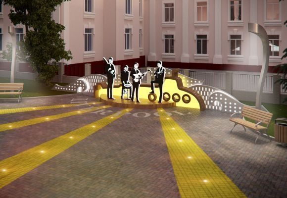 У центрі Вінниці офіційно тепер є площа Ліверпуль, фото №1 на сайті 20minut.ua