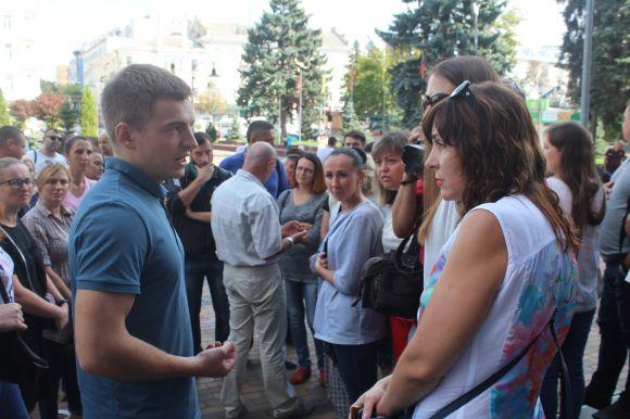 Жителі «Європейського кварталу» вимагають від влади вплинути на забудовника, фото №10 на сайті 20minut.ua