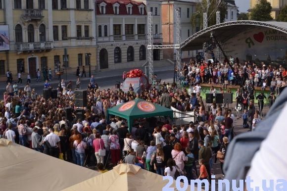 У Кам’янці відбулися зйомки шоу-програми «Караоке на майдані», фото №2 на сайті 20minut.ua