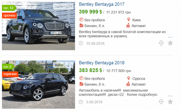 У Вінниці помітили два чи не найдорожчих кросовери у світі, фото №1 на сайті 20minut.ua