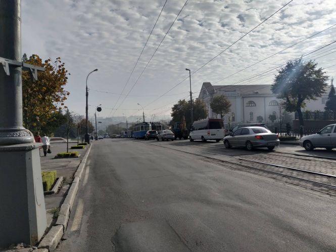 Водії оголосили бойкот цінам на пальне: затори на Київському та Центральному мосту, фото №3 на сайті 20minut.ua