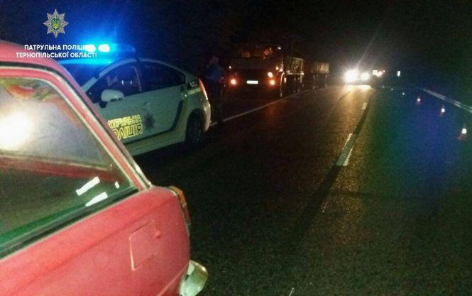 У Тернополі під час перекриття дороги через протест водій збив поліцейську, фото №1 на сайті 20minut.ua