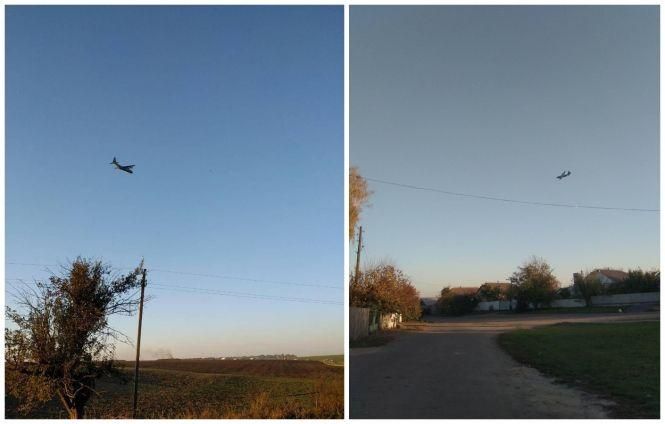 Біля села Уланів впав військовий літак. Інформація з місця: два пілоти розбилися, фото №2 на сайті 20minut.ua