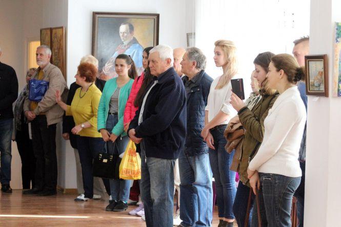 Відкриття викладацької виставки художників у світлинах кам'янецького фотографа, фото №4 на сайті 20minut.ua