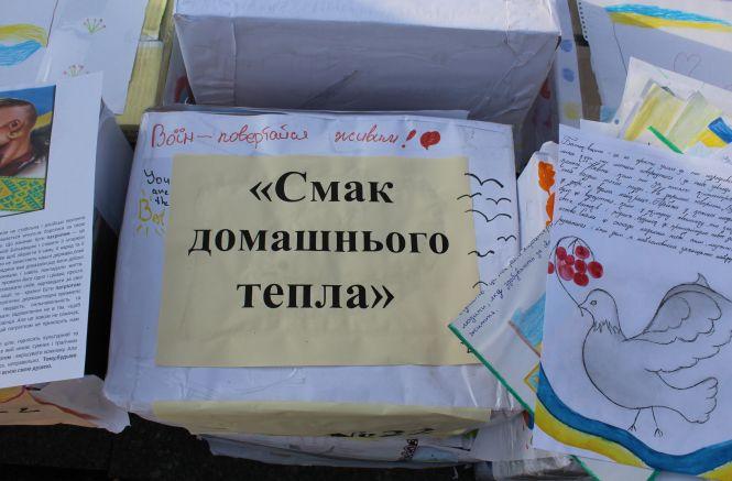 «Герб передам на шахту Бутівка». Волонтери везуть на фронт «Смак домашнього тепла», фото №5 на сайті 20minut.ua