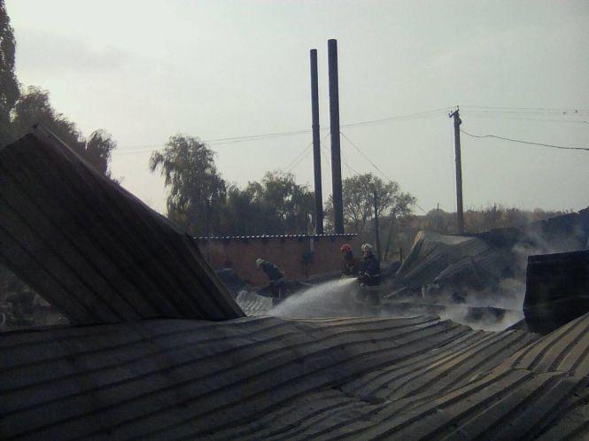 У Жмеринському районі згорів парник, де вирощували гриби, фото №1 на сайті 20minut.ua