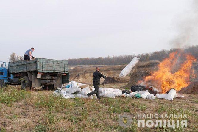 Від марихуани до метадону: у Хмельницькому поліцейські спалили наркотиків на 1,5 мільйона гривень, фото №2 на сайті vsim.ua