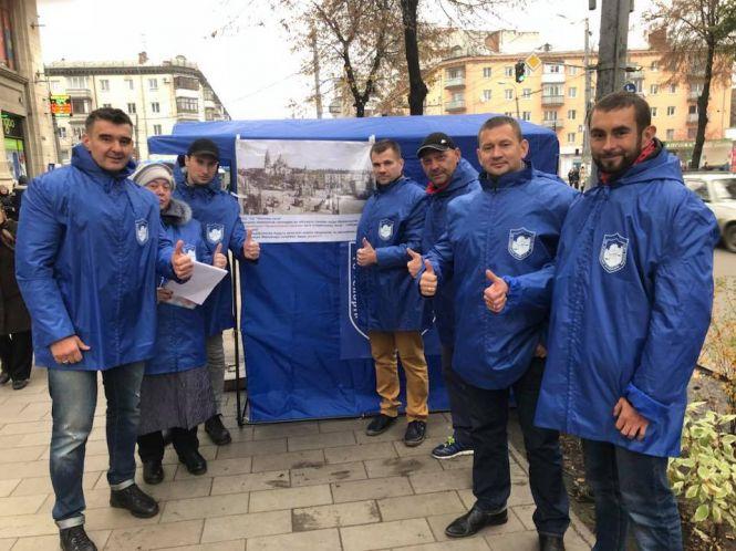 ГО "СА "Молода сила" ініціює зведення на Соборному майдані Української Православної Церкви, фото №1 на сайті 20minut.ua