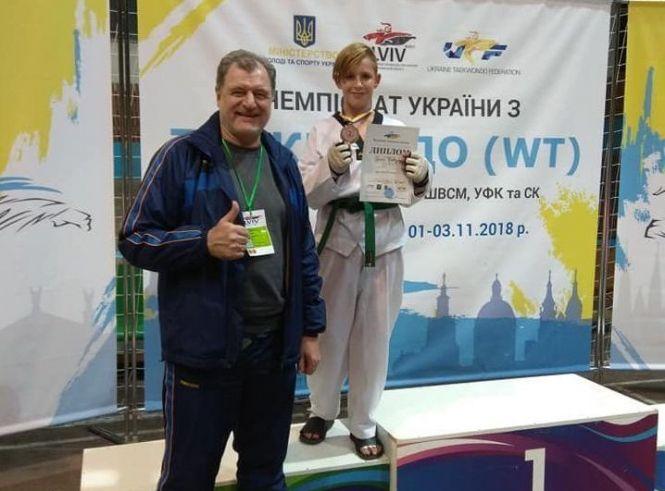 Новини Хмельницького - фото з Хмельницькі тхеквондистки здобули золото чемпіонату України