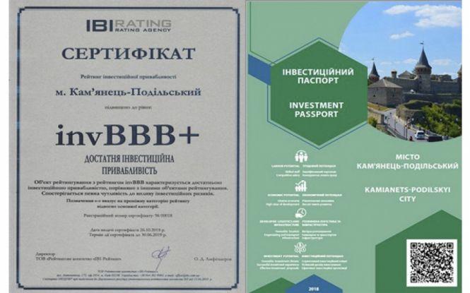 Кам'янець піднявся у рейтингу інвестиційної привабливості, фото №1 на сайті 20minut.ua