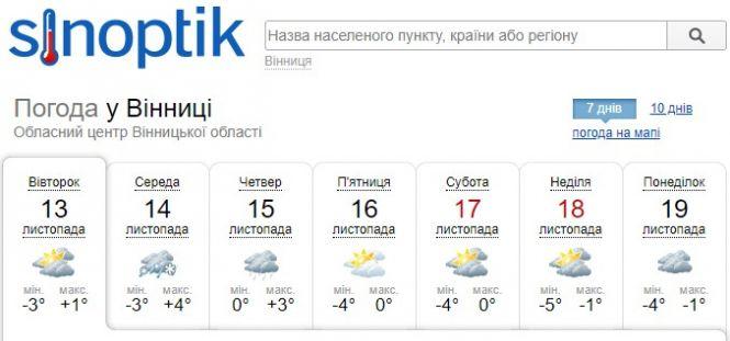 Новини Вінниці - фото з Зима на порозі: в Україні прогнозують ожеледицю та сніг. Вінниччину не омине Зима на порозі: в Україні прогнозують ожеледицю та сніг. Вінниччину не омине, фото №1 на сайті 20minut.ua