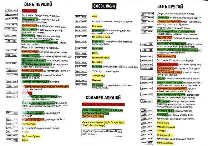 Новини Вінниці - фото з Повна програма Air ГогольФесту. Яка вона? Повна програма Air ГогольФесту. Яка вона?, фото №1 на сайті 20minut.ua